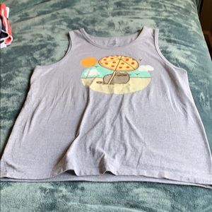 Pusheen the cat tank top